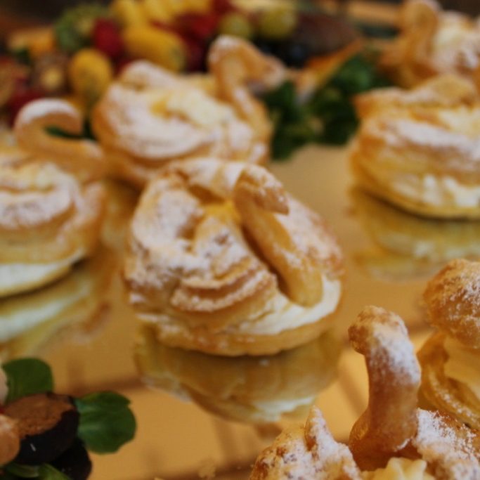 Belegte Brötchen und Häppchen