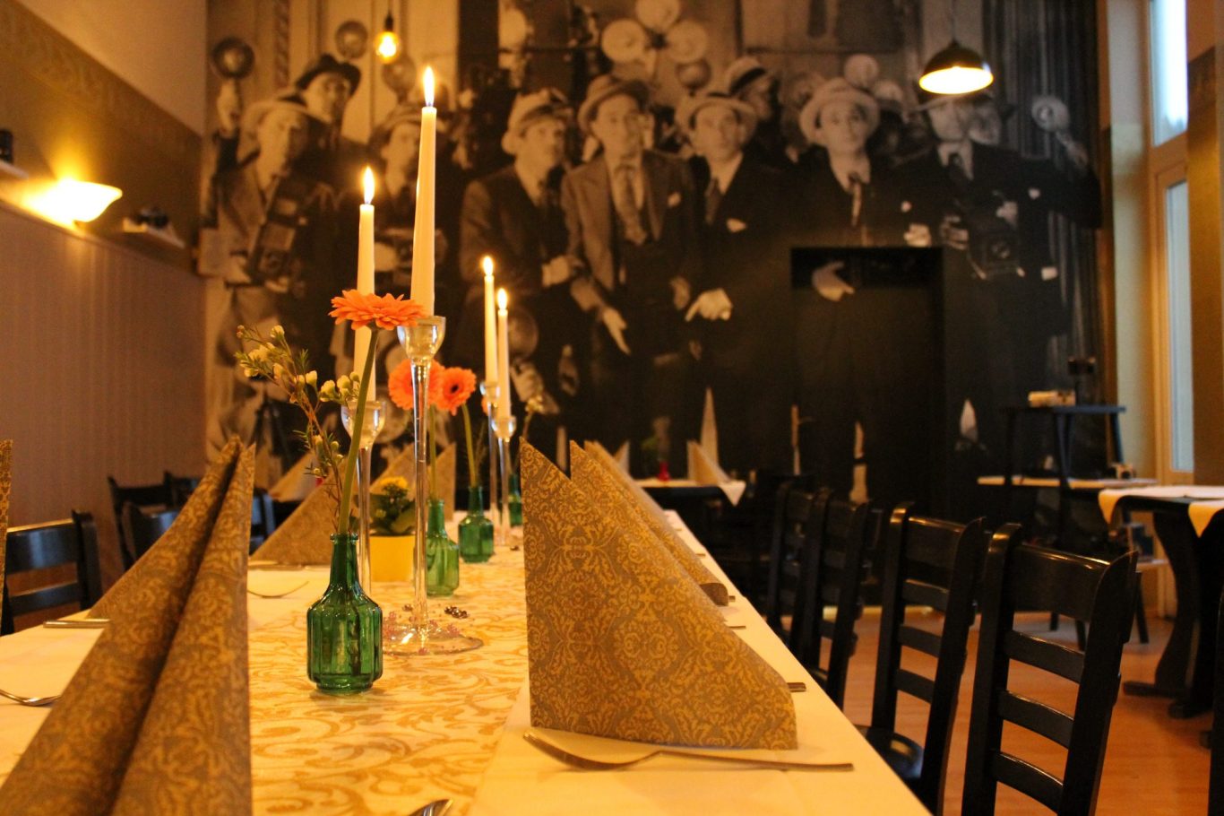 Fotozimmer mit historischer Dekoration